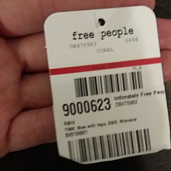 Free people Keira coral bralette xs/s nwt - Picture 3 of 3